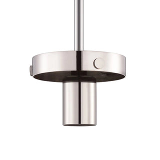 24' Luxe Polished Nickel Glass Holder (240V)