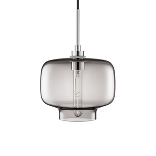Gray Oculo Pendant Light