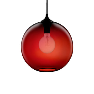 Solitaire Glass - Crimson