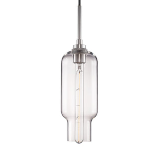 Crystal Pharos Pendant Light with Polished Nickel Luxe Cord Set