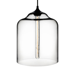 Crystal Bell Jar Pendant Light