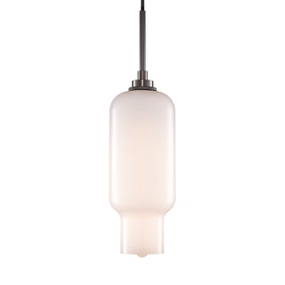 Opaline Pharos Pendant Light with Polished Nickel Luxe Cord Set
