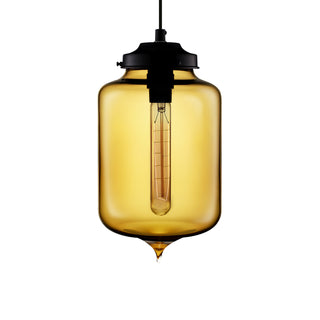 Amber Turret Pendant Light