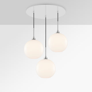 Circular-3 Solitaire Opalia Chandelier