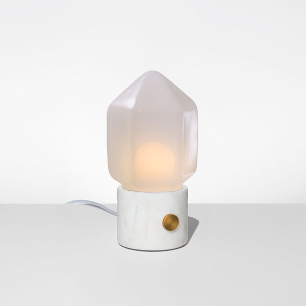 Facet Petite Glass - Opaline