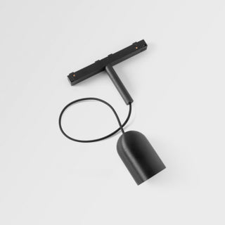 Placebo Track 48V Suspended Down 2.4 1x LED 1800-3000K WD - Black Brushed Anodised