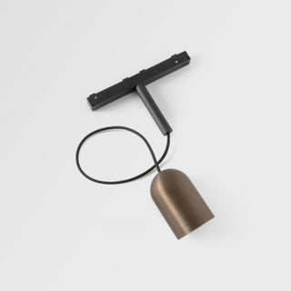 Placebo Track 48V Suspended Down 2.4 1x LED 1800-3000K WD - Bronze Brushed Anodised