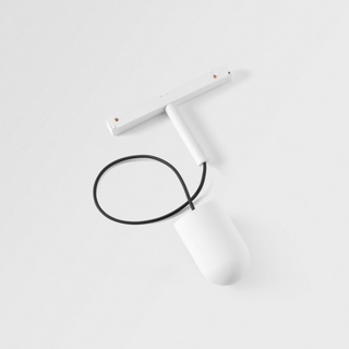 Placebo Track 48V Suspended Up 2.4 1x LED 1800-3000K WD - White Structure