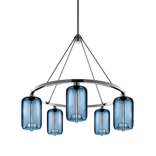 Sapphire Pod Chandelier