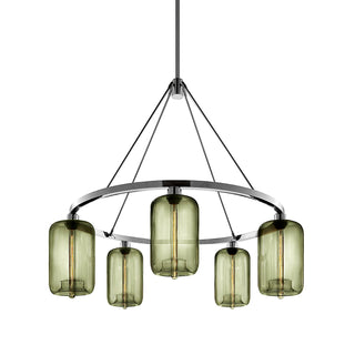 Smoke Pod Chandelier