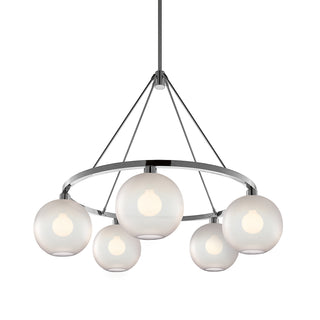 Opaline Solitaire Chandelier