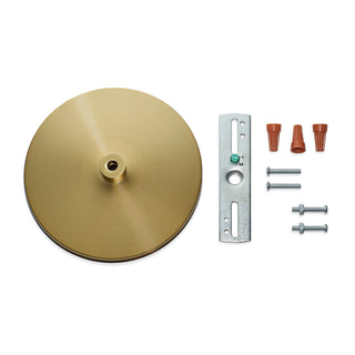 Satin Brass Luxe Canopy Kit