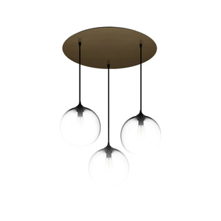 Antiqued Brass Circular-3 Canopy