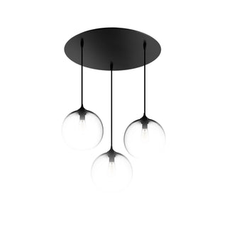 Matte Black Circular-3 Canopy