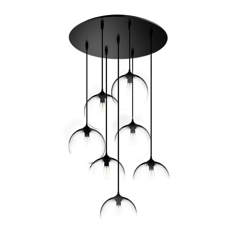 Matte Black Circular-7 Canopy