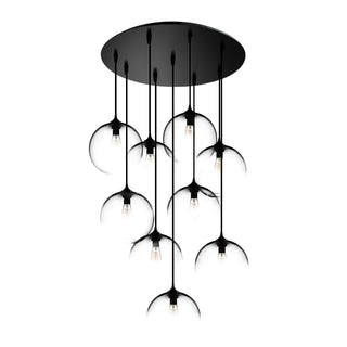 Matte Black Circular-9 Canopy