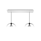Matte White Linear-2 Large Canopy