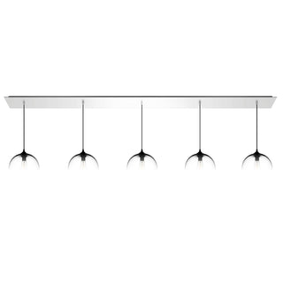 Matte White Linear-5 Canopy