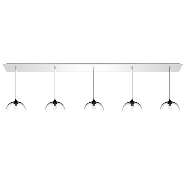 Matte White Linear-5 Canopy