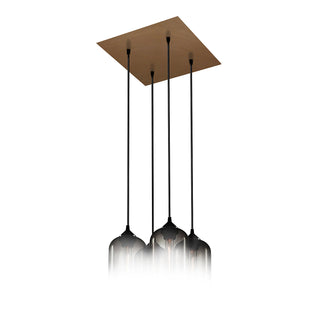 Antiqued Brass Pack-4 Canopy