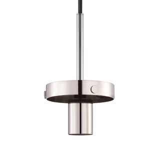 Luxe Polished Nickel Glass Holder