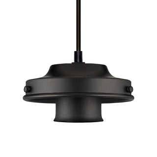 4' Black Glass Holder