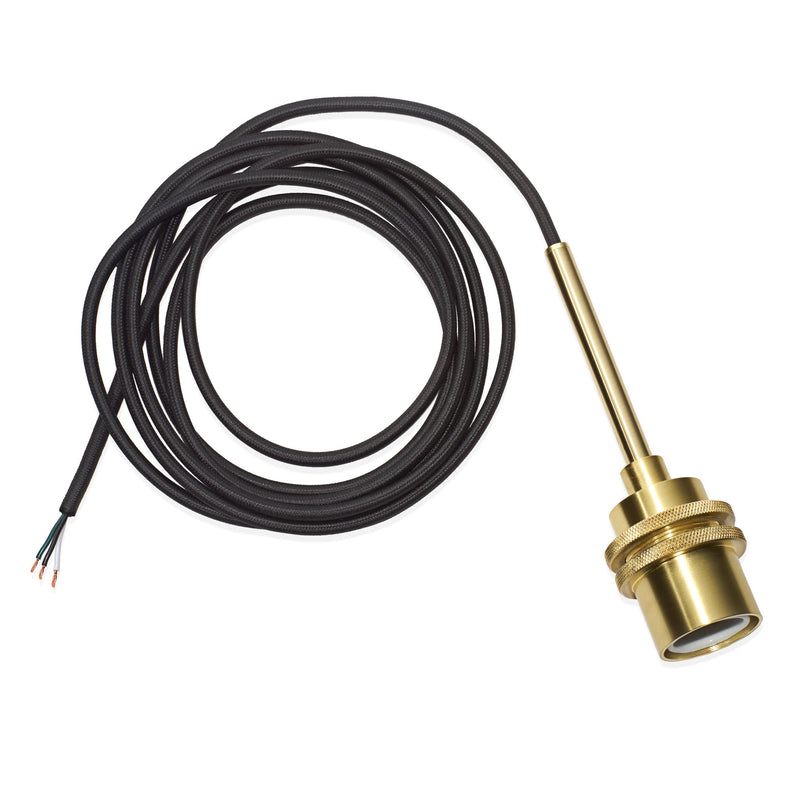 4' Luxe Cord Set Satin Brass (240V)
