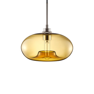 Amber Aurora Pendant Light