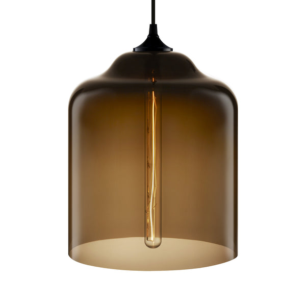 Chocolate Bell Jar Pendant Light