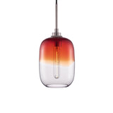 Cardinal Ombra Balon Pendant Light with Polished Nickel Luxe Cord Set