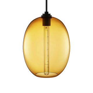 Amber Ellipse Grand Pendant Light