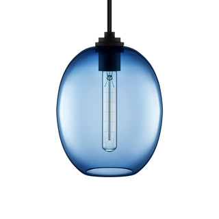 Sapphire Ellipse Petite Pendant Light