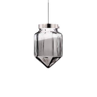 Facet Petite Gray Ombra Pendant Light