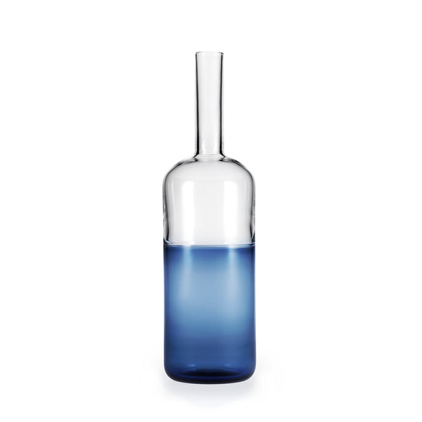 Crystal & Sapphire Glass Bottle