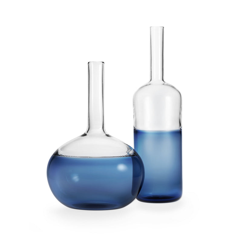 Sapphire Bottle & Sapphire Vessel Set