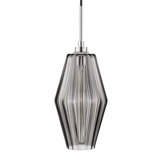 Gray Optique Marquise Pendant Light
