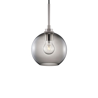 Grey Solitaire Petite Pendant Light