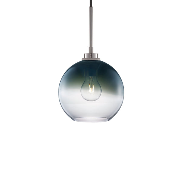 Storm + Crystal Solitaire Ombra Petite Pendant Light