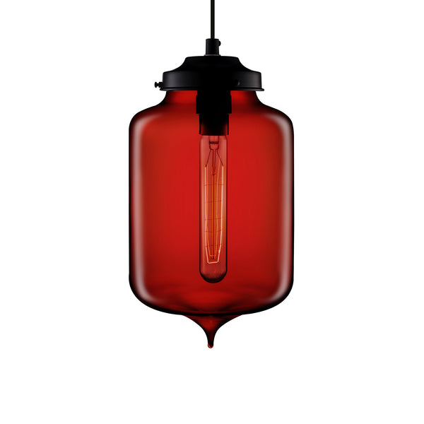 Crimson Turret Pendant Light
