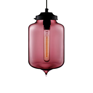 Plum Turret Pendant Light